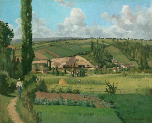 Camille Pissarro's 'Landscape at Les Pâtis, Pontoise' (1868)