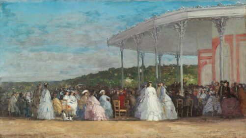 Eugène Boudin's 'Concert at the Casino of Deauville' (1865)