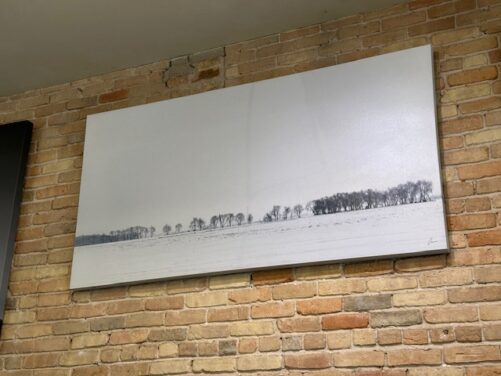 Winter Landscape Canvas Wrap