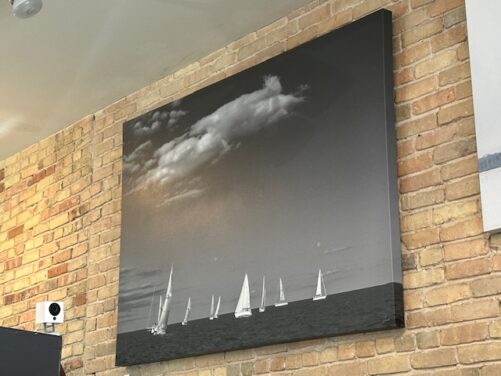 Sailboats Canvas Wrap