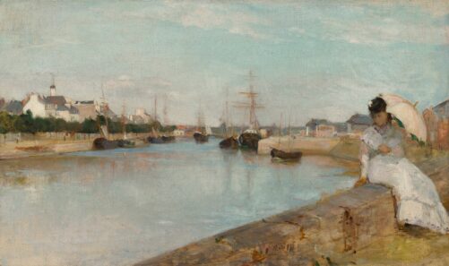 Berthe Morisot's 'The Harbor at Lorient' (1869)