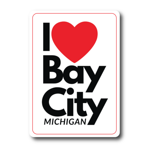 I ❤️ Bay City Sticker